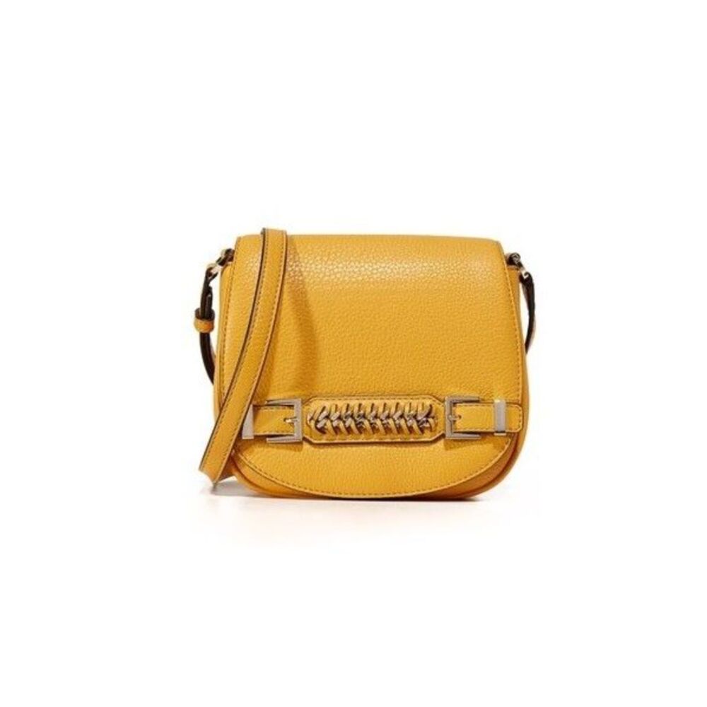 DIANE‎ VON FURSTENBERG Iggy Saddle Bag Mustard